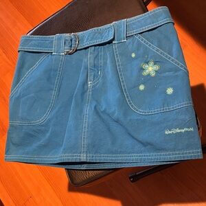 Vintage Walt Disney World Blue Skort